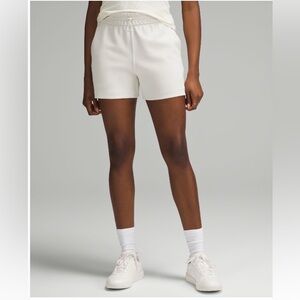 Lululemon Athletica Cream Athletic Shorts